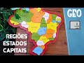 Geografia do Brasil: Regiões e Capitais