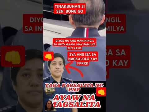 FAJARDO TINAKBUHAN SI SEN. BONG GO#shortvideo #youtubeshorts #trendingshorts