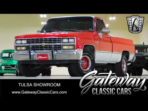 1987 Chevrolet R10 #507 TUL Gateway Classic Cars of Tulsa