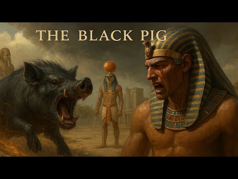 Ancient Egyptian Legend - The Black Pig - Full Audiobook, Mythology, Myth, Story with text, music