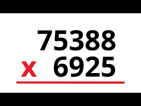 Cómo MULTIPLICAR por CUATRO cifras