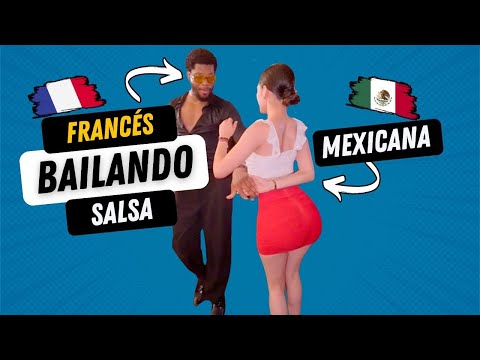 Frances Sorprende mexicanas Bailando Salsa: Terry SalsAlianza  #bailandosalsa #salsa