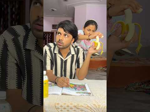 sister secretly prank me with banana￼ 🍌😂❤️ #minivlog #shorts #relatable #siblings