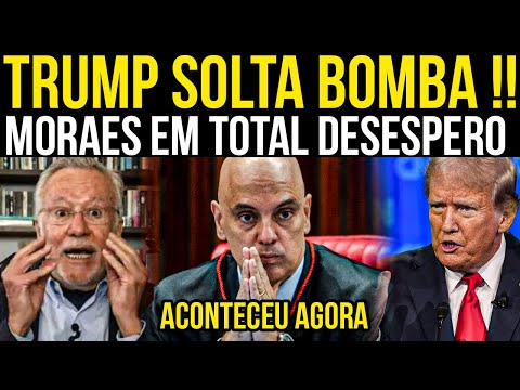 TERÇA URGENTE! PRIMEIRAS MEDIDAS TOMADAS CONTRA MORAES! TRUMP CHEGA COM OS DOIS PÉS NO PEITO DE MORA