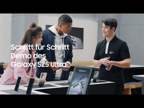 Schritt für Schritt Demo der Performance | Samsung Galaxy S25 Ultra