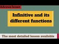 Understanding Infinitives and Their Functions