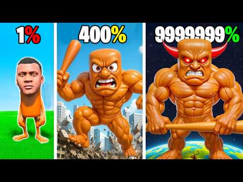 1% TUNG TUNG SAHUR  to 999999% in GTA 5!
