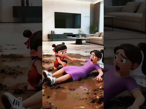 Who brought mud into the house?~miniwood toy-woodworking art skill wood /handCrafts/ #shorts