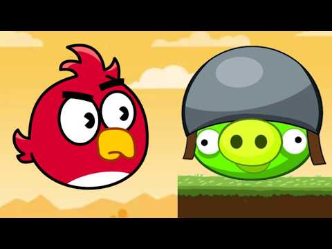 Angry Birds Slingshot Fun Game Levels 1 to 15 Gameplay Walkthrough BestGamesVK