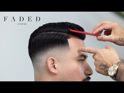 How to do a PERFECT comb over, Faded Culture 🔥💈