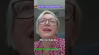 🇩🇪 Nyugdíjkérelem 👉Milyen nyomtatványok kellenek? #németnyugdíjkérelem