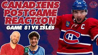 Suzuki 101-points, Canadiens beat Isles | Postgame Live Reaction & Analysis | April 12, 2026