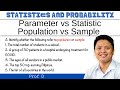 Statistics: Samples and Parameters