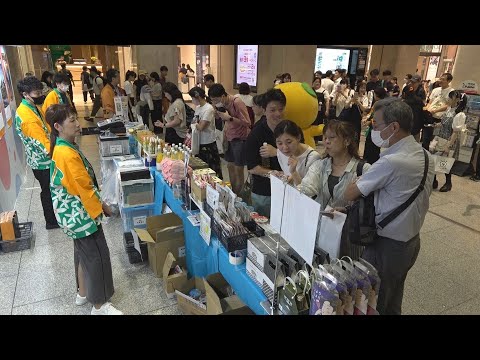 県職員が愛媛の魅力をPR！万博開催に合わせ大阪で観光プロモーションイベント