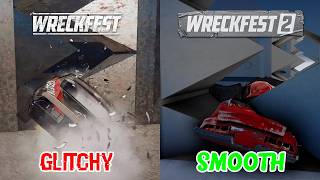 I compare some things in Wreckfest 2 from a dev perspective