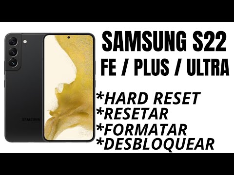 Dr.Celular - Samsung S22 / FE / Plus / Ultra - Hard Reset - Resetar - Formatar - Desbloquear