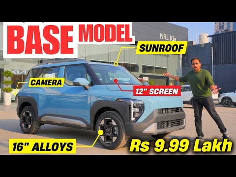 🔥 Base Model 🔥 Kia Syros BASE Variant Explained 🤯 Kia Syros HTK (O) | on Road Price | XUV3XO Rival