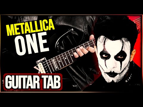 【METALLICA】[ One ] cover by Masuka | LESSON | GUITAR TAB