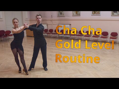 Cha Cha Gold Level Choreography | Rope Spinning, Reverse Top (3.2)