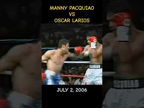 Manny Pacquiao 🇵🇭 VS 🇲🇽 Oscar Larios | July 2, 2006