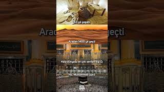 Dünyada en çok sevilen kişi O;Hz. Muhammet (sav)