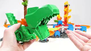 Toy Learning For Kids with VTech Dinosaur Marble Maze and Marble Races!