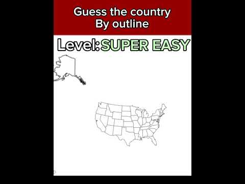 Guess the country by outline 6 #country #shorts