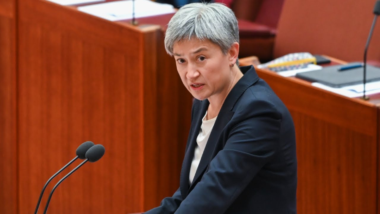 PM defends Penny Wong’s decision not to visit October 7 sites
