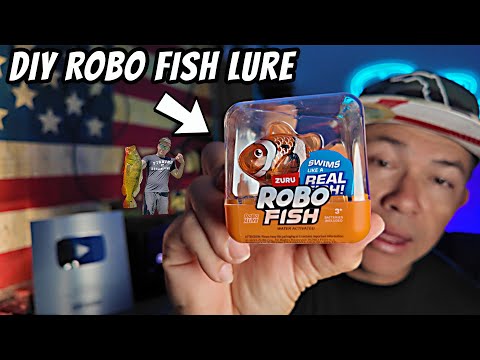 Toy Robo Fish Lure DIY