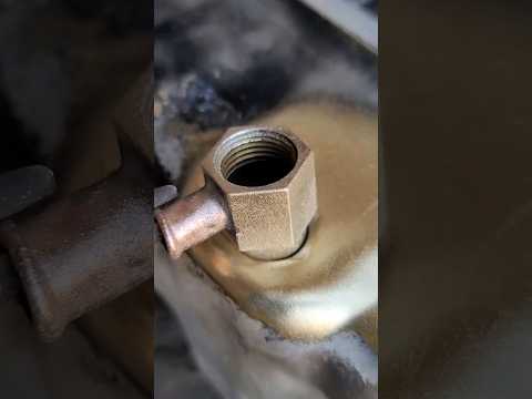 The car's drainage system has been repaired.