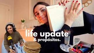 he vuelto ⭐️ vlog últimas semanas, actualizaciones y propósitos