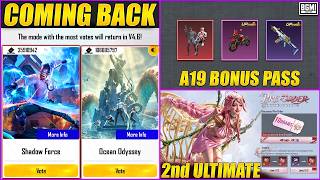 🌊 OCEAN ODYSSEY MODE CONFIRMED || BGMI 2nd PRE-ORDER EVENT IS HERE || A19 BONUS PASS.