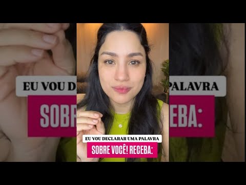 EU VOU DECLARAR UMA PALAVRA SOBRE VOCÊ! RECEBA: