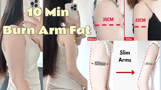 10-Min Slim Arms Workout at Home – No Equipment Needed! | Home Fitness Challenge