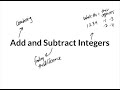 Exploring Integer Addition and Subtraction