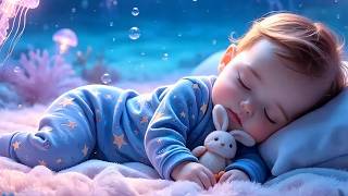 Baby Sleep Music 💤 Mozart & Brahms ♫ Fall Asleep Fast in 3 Minutes 🌙 Deep Rest