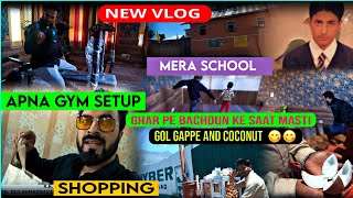 Aaj Ghar Ke Liye Thodi Shopping Ki | Apna Gym Setup | Mera School | Umer Nazir New Vlog | Vlogs