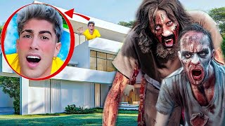 ALEJO IGOA SOBREVIVIENDO A UN ZOMBIE DEL APOCALIPSIS EN SU CASA😱