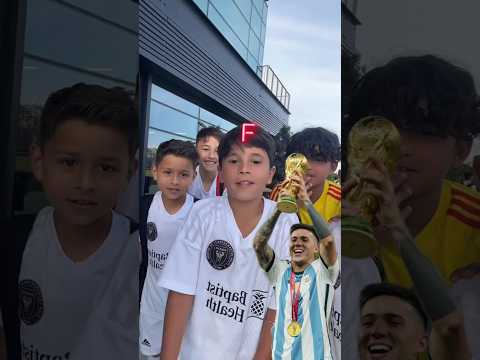 Guess the player with the Academy Kids 🤩 #challenge