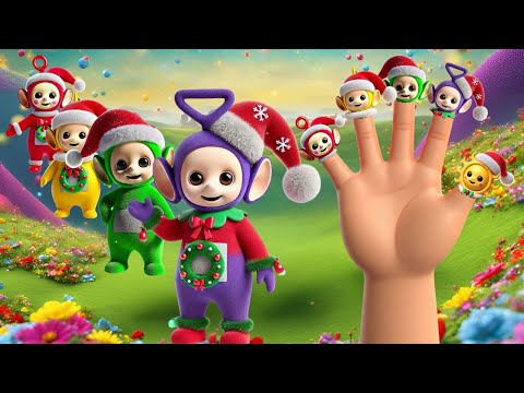 Teletubbies Christmas Finger Family Nursery Rhymes & Kids Songs