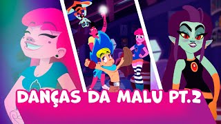 COMPILADO DE DANÇAS DA MALU #2