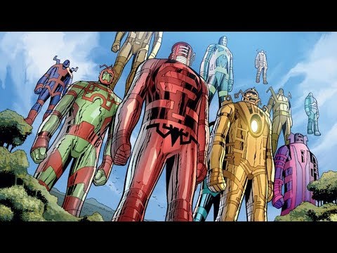 Live! Drawing the most detailed drawing ever of the celestials - part 2!