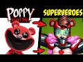 Poppy Playtime Superhero Concepts