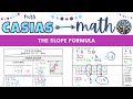 Finding the Slope from Tables and Ordered Pairs