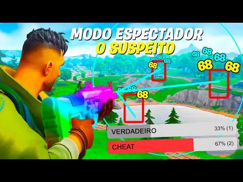 ELE USA HACK NO FORTNITE?! - VERDADEIRO ou CHEAT Ep. 1