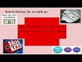 Calculating Discounts, Markups, Taxes, and Tips