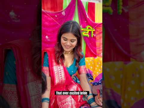 Bhaiyaaaa Dulhe ko bulao🙈 #surbhipalaria #couplecomedy #bride #shadi #dulhan #mehendi #sangeet