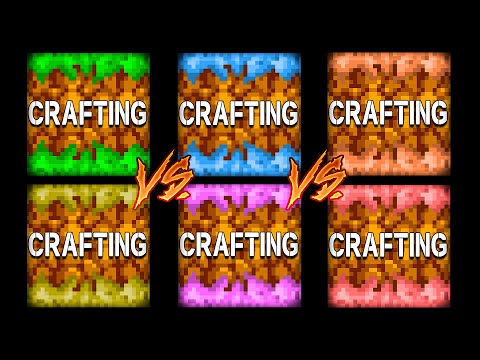 TESTANDO TODAS AS VERSÕES DO CRAFTING AND BUILDING