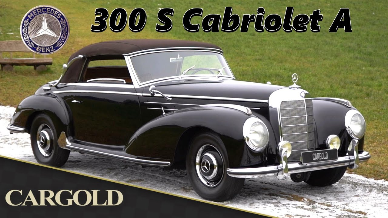 Video preview of Mercedes-Benz 300 S Cabriolet A (1953)