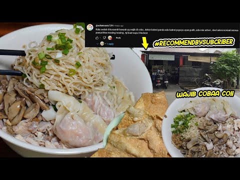 COBAIN LAGI REKOMENDASI SUBSCRIBER - GA PERNAH SALAH DAHH - Bakmi Ayam Jamur Popeye